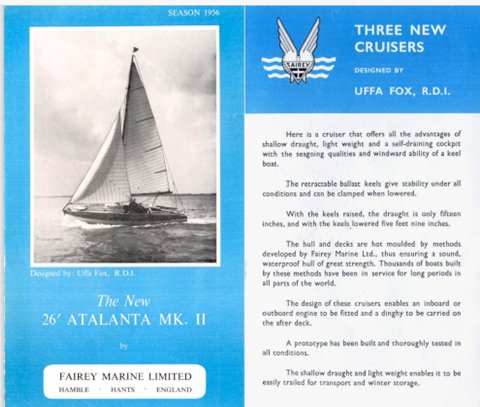 Fairey Marine brochure for the Atalanta Mk II