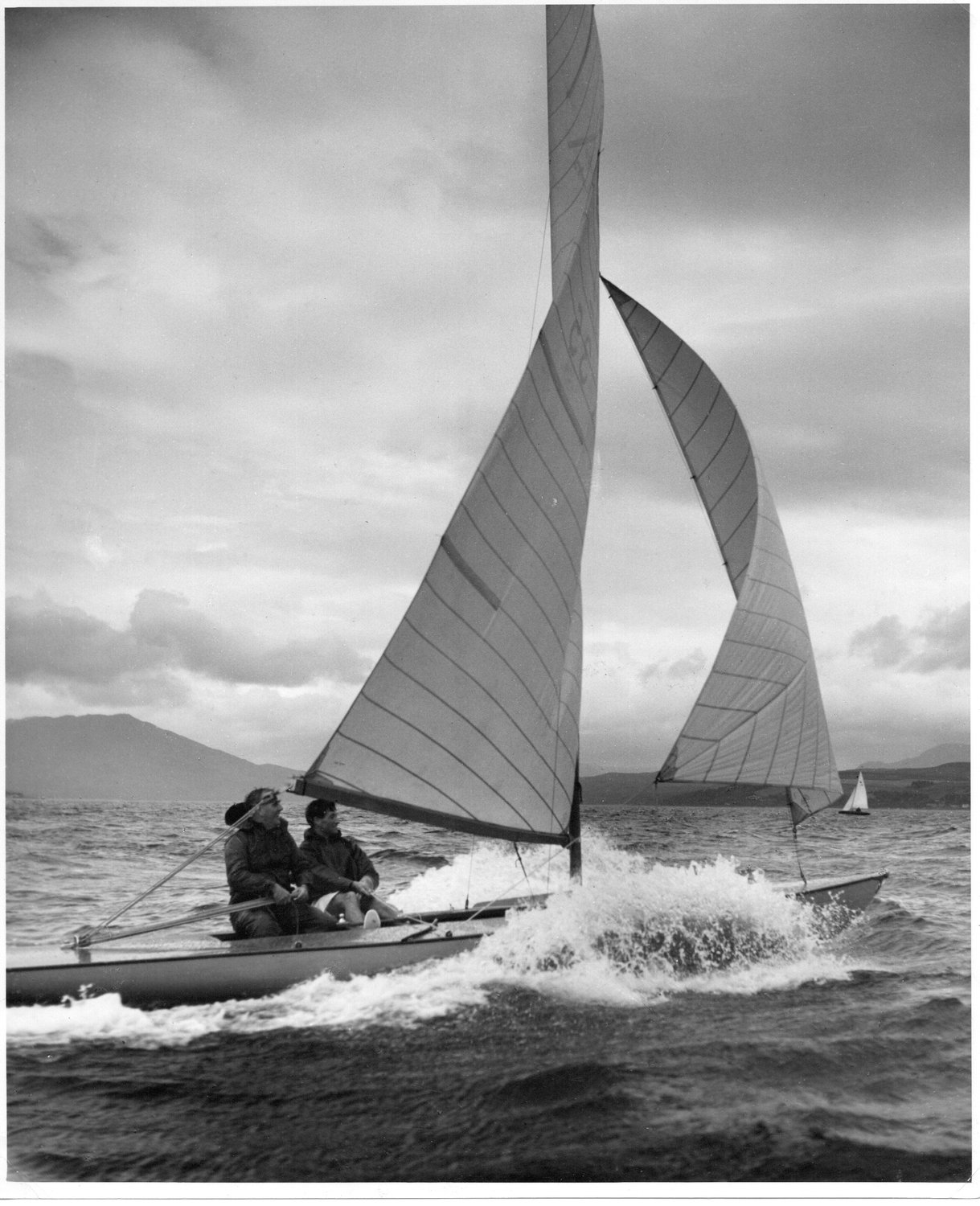 Uffa's third Flying Fifteen, Titania (photograph Ian G Gilchrist)