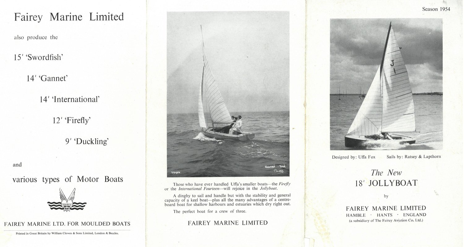 Fairey Marine Jolly Boat brochure Fairey Marine Jolly Boat brochure