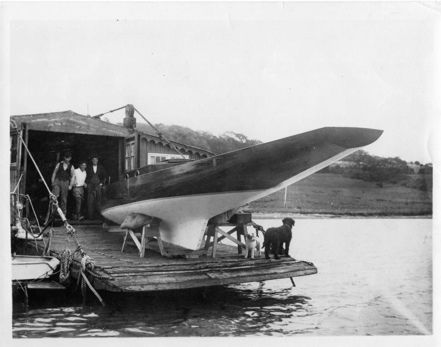 Vigilant at the Floating Bridge workshop